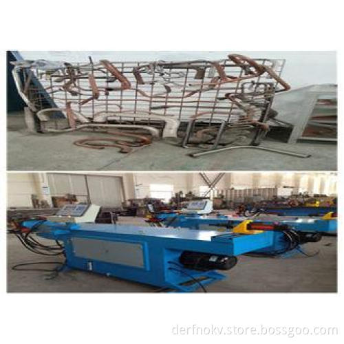 Single Head CNC Pipe Bending Machine hydraulic , steel bend